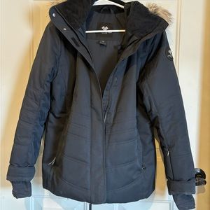 Women’s Obermeyer Tuscany jacket, black, size 12